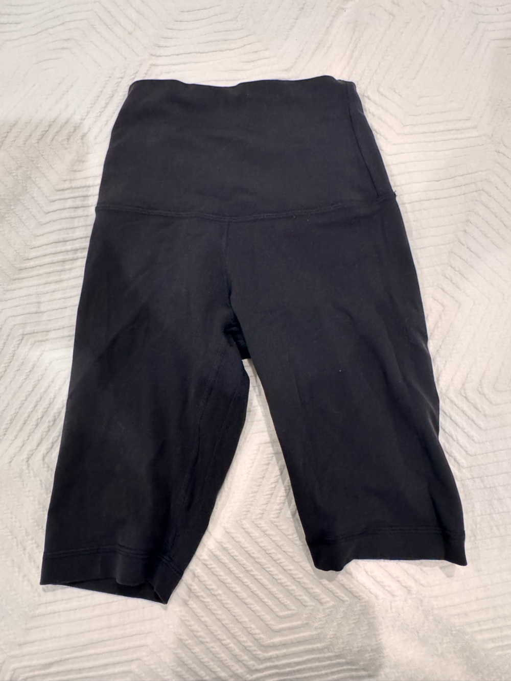 lululemon athletica Black High-Waist Bike Shorts